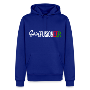 Men’s Soul Fusioneer White Motif Premium Hoodie