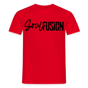 Men's Soul Fusion Black Motif T-Shirt